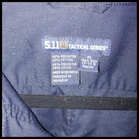 5.11 Tactical Series PDU Midnight Navy, w/Velcro - Picture 3 of 4